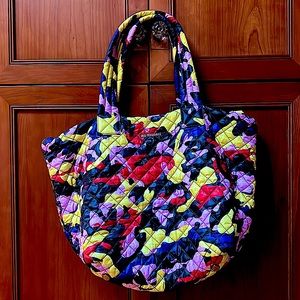 Multi colors camo MZ Wallace metro tote medium